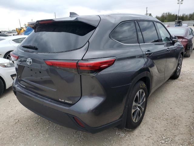 2021 TOYOTA HIGHLANDER XLE VIN: 5TDGZRBH7MS129318