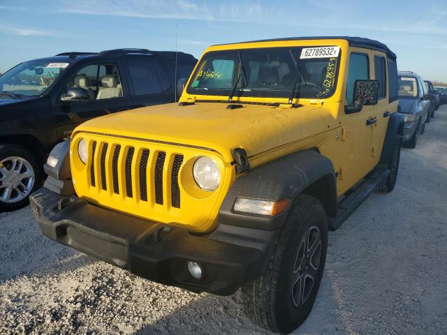 2021 JEEP WRANGLER UNLIMITED SPORT VIN: 1C4HJXDG3MW779056