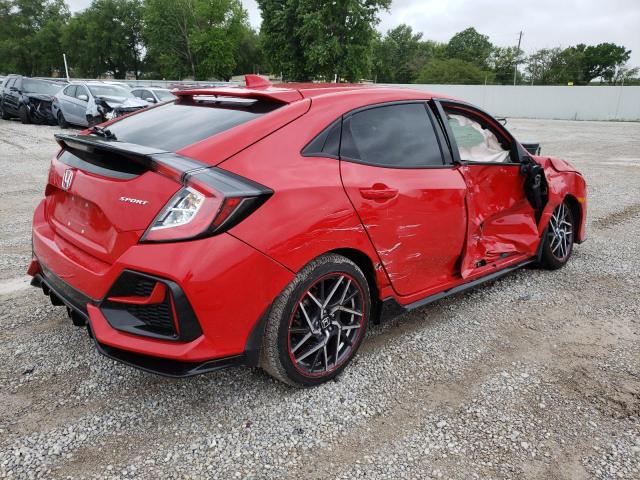 2021 HONDA CIVIC SPORT VIN: SHHFK7H47MU207608