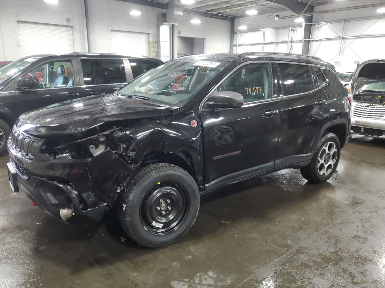 2022 JEEP COMPASS TRAILHAWK VIN:3C4NJDDB8NT160322