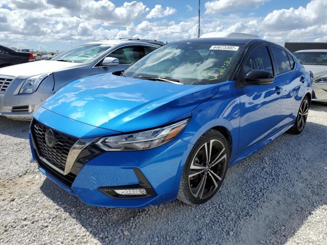 2021 NISSAN SENTRA SR VIN: 3N1AB8DV8MY207933