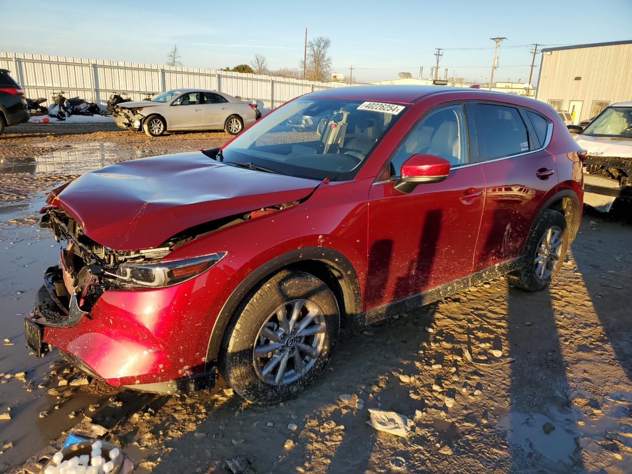 2022 MAZDA CX-5 SELECT VIN:JM3KFBBM3N0545546