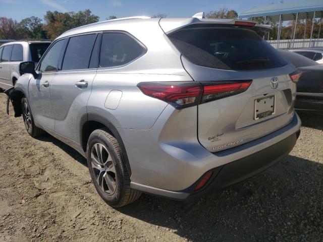 2021 TOYOTA HIGHLANDER XLE VIN: 5TDGZRAH5MS041224