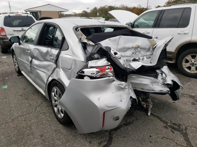 2021 TOYOTA COROLLA LE VIN: 5YFEPMAE4MP171185