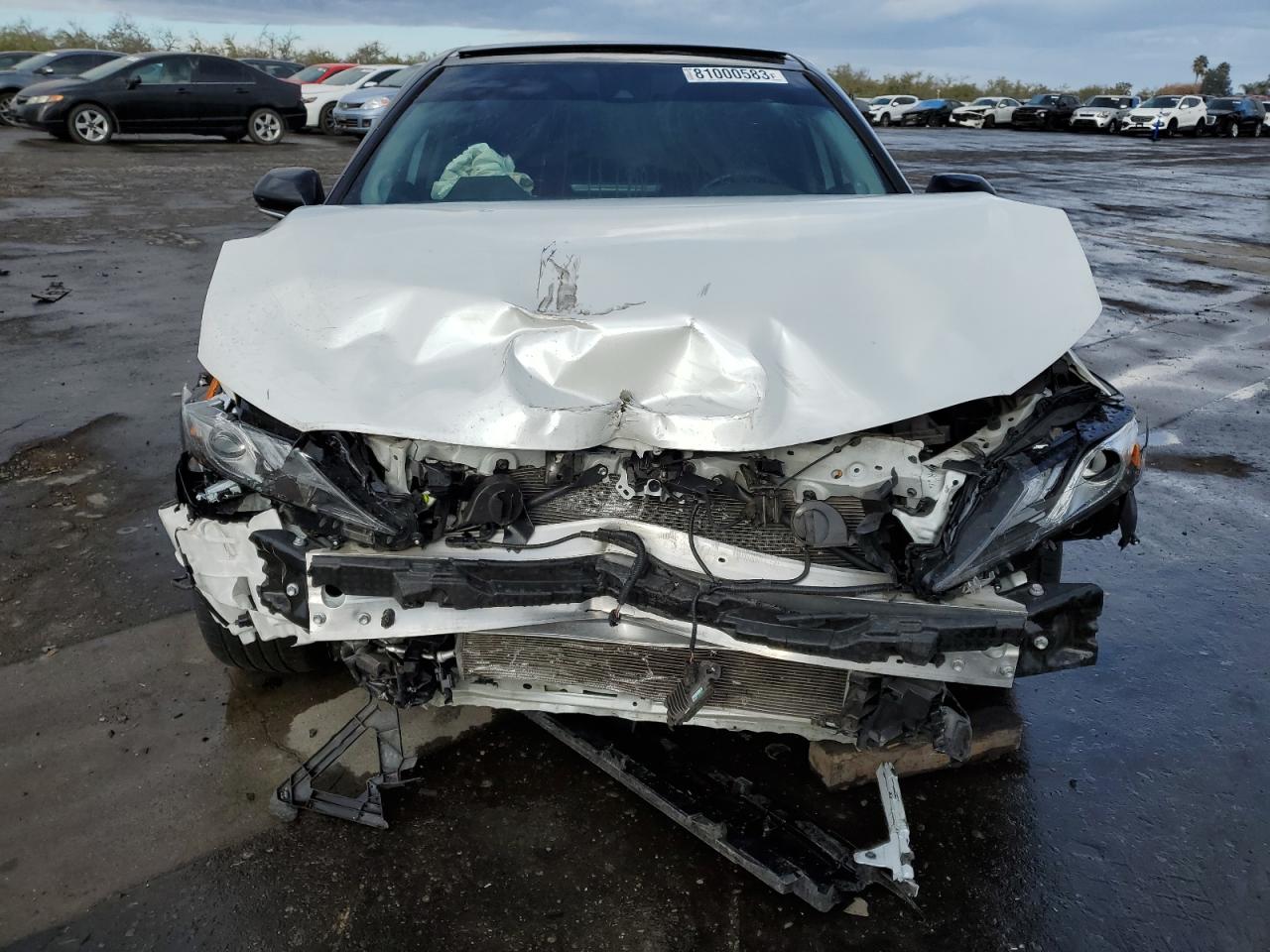 2022 TOYOTA CAMRY TRD VIN:4T1KZ1AK0NU061204