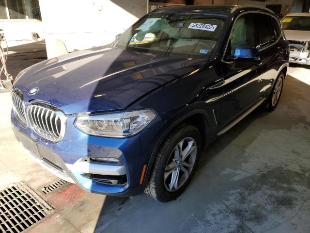 2021 BMW X3 XDRIVE30I VIN: 5UXTY5C02M9E41551