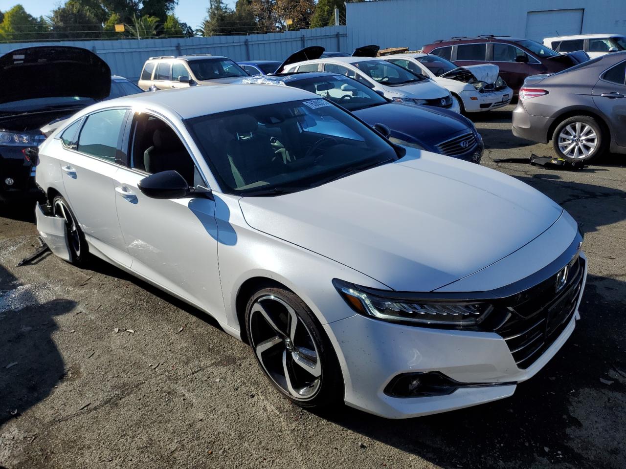 2022 HONDA ACCORD SPORT VIN:1HGCV1F33NA080693