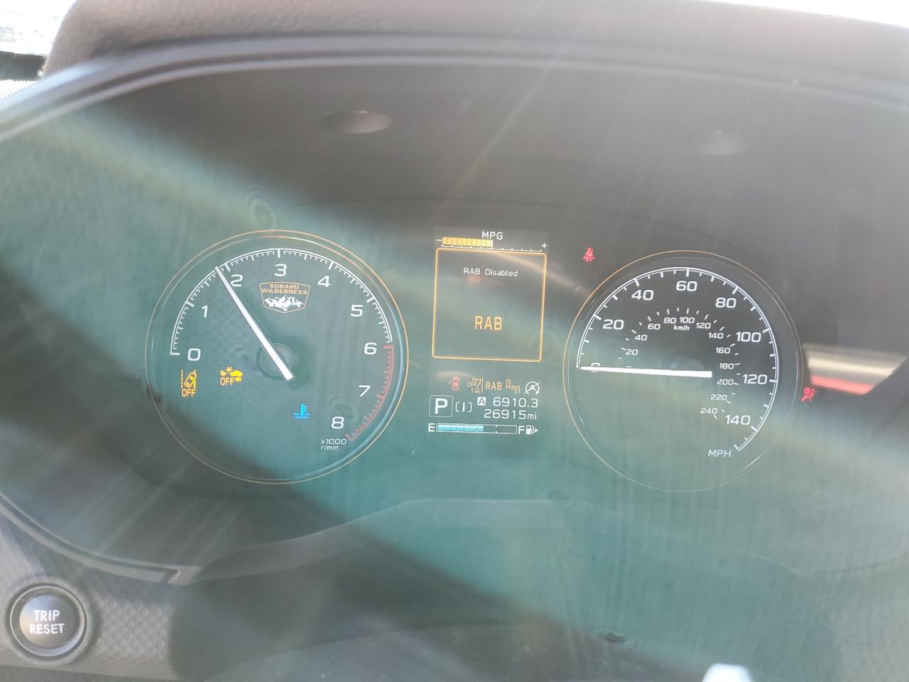 2022 SUBARU FORESTER WILDERNESS VIN:JF2SKAMC6NH415024