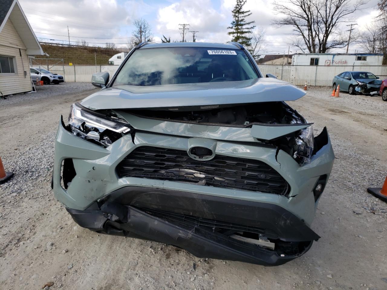 2022 TOYOTA RAV4 XLE PREMIUM VIN:4T3B6RFV1NU089871