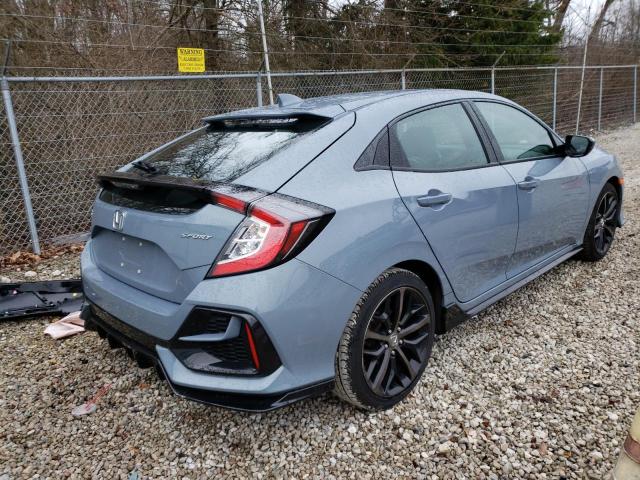 2021 HONDA CIVIC SPORT VIN: SHHFK7H45MU228764