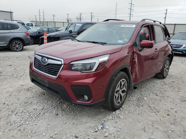 2021 SUBARU FORESTER PREMIUM VIN: JF2SKAFC6MH430201