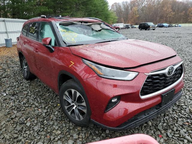 2021 TOYOTA HIGHLANDER XLE VIN: 5TDGZRBH3MS528291