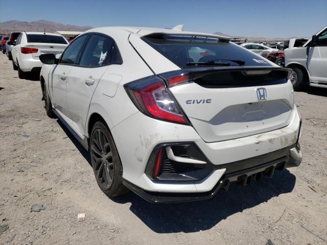 2021 HONDA CIVIC SPORT VIN: SHHFK7H4XMU418432