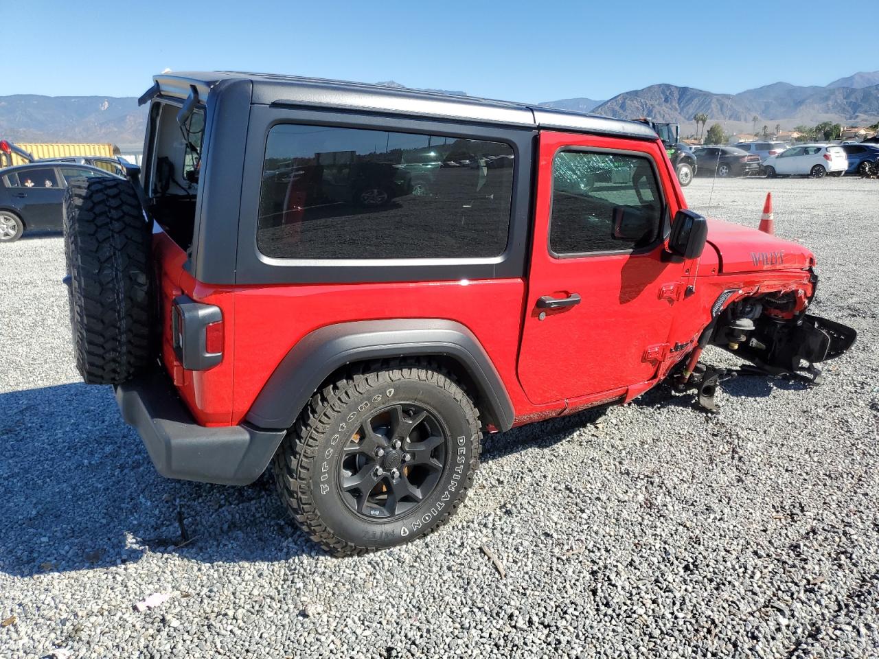 2022 JEEP WRANGLER SPORT VIN:1C4GJXAN5NW140838