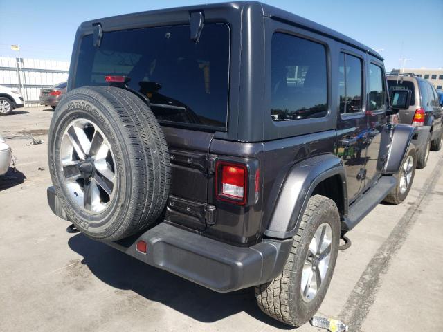 2021 JEEP WRANGLER UNLIMITED SAHARA VIN: 1C4HJXEN4MW668061