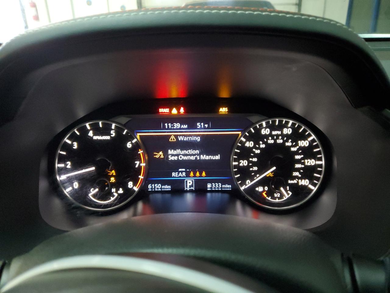 2023 NISSAN ALTIMA SR VIN:1N4BL4CW9PN387190