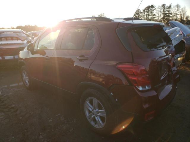 2021 CHEVROLET TRAX 1LT VIN: KL7CJP***********