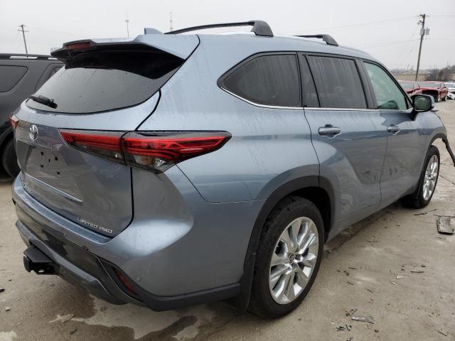 2021 TOYOTA HIGHLANDER LIMITED VIN: 5TDDZRBH5MS124380