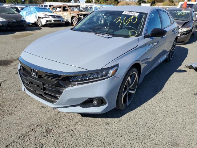 2021 HONDA ACCORD SPORT SE VIN: 1HGCV1F40MA042023