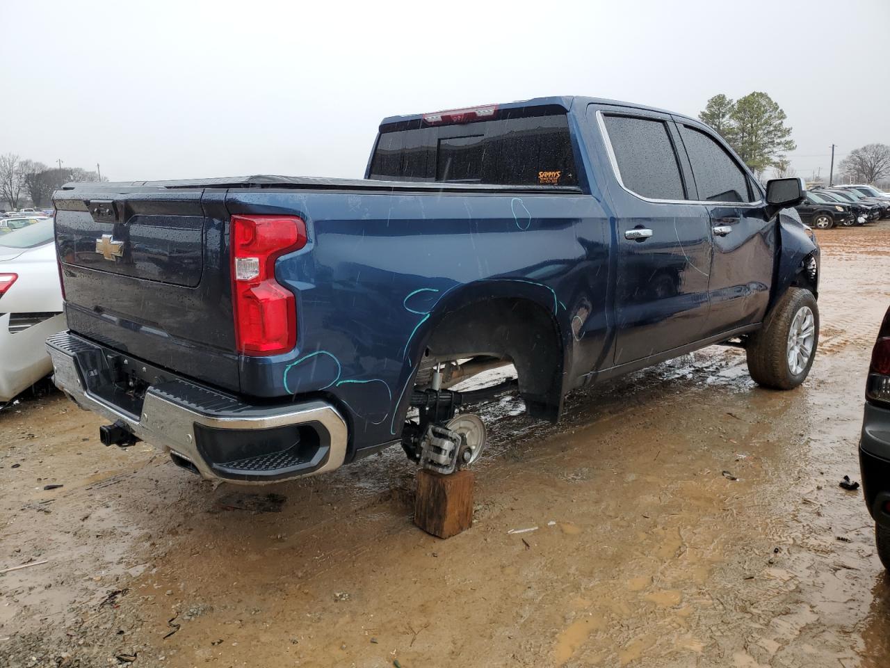 2022 CHEVROLET SILVERADO K1500 LTZ VIN:3GCUDGED3NG505768