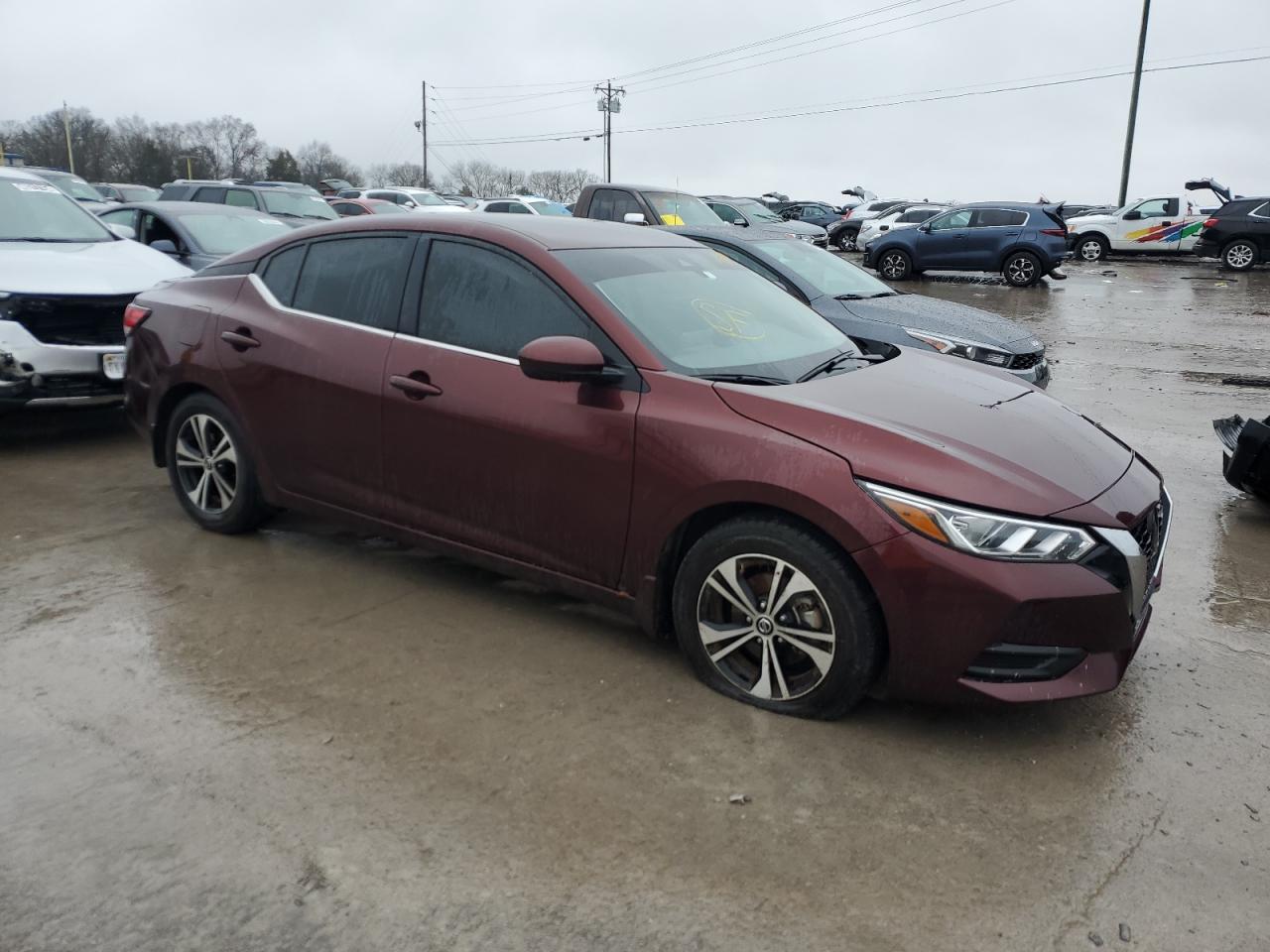 2022 NISSAN SENTRA SV VIN:3N1AB8CVXNY257025