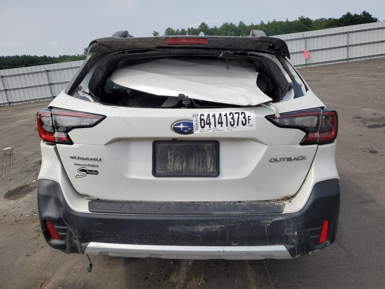2022 SUBARU OUTBACK LIMITED VIN:4S4BTANC1N3195844