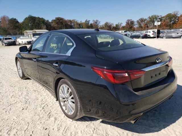 2021 INFINITI Q50 LUXE VIN: JN1EV7BPXMM706145