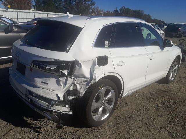 2021 AUDI Q5 PREMIUM PLUS VIN: WA1BAAFY3M2003777