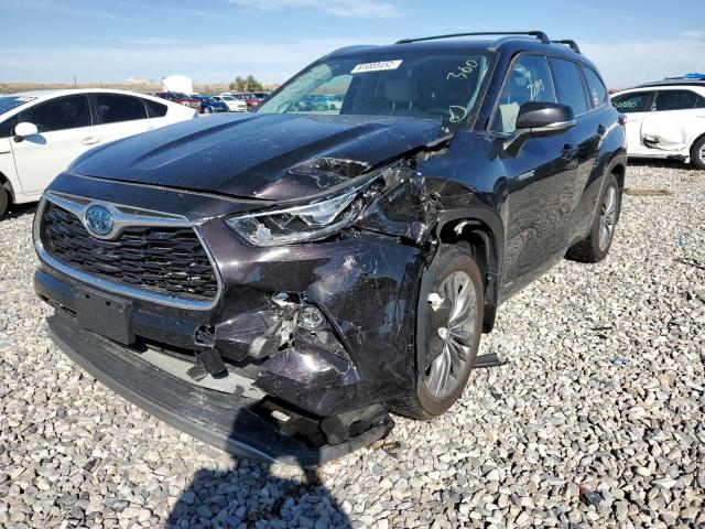 2021 TOYOTA HIGHLANDER HYBRID PLATINUM VIN: 5TDEBRCH0MS042189