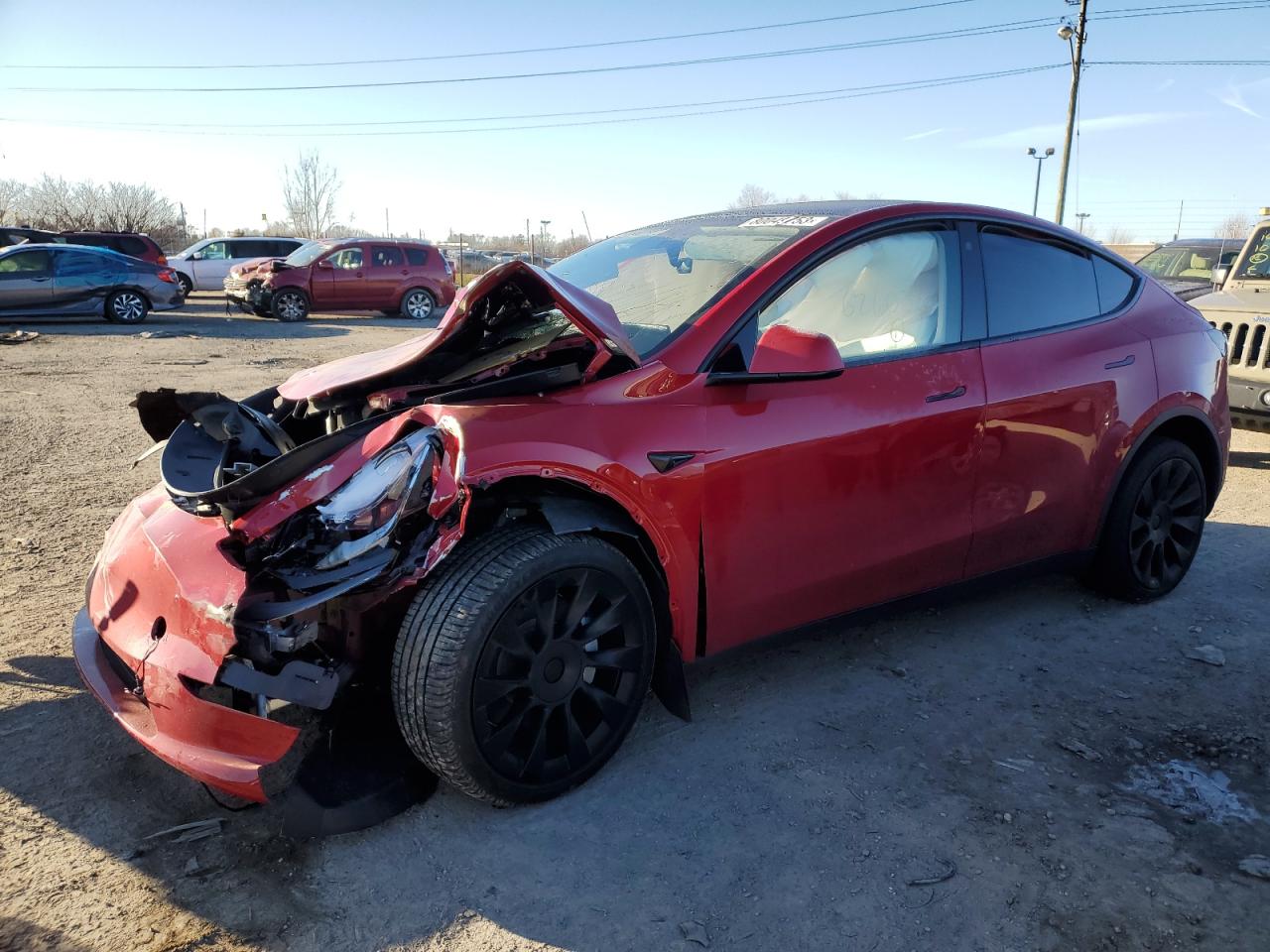 2023 TESLA MODEL Y  VIN:7SAYGDEE6PF626032