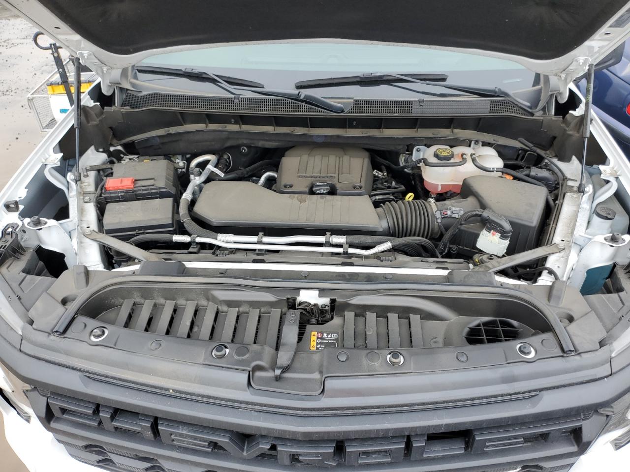 2022 CHEVROLET SILVERADO K1500 CUSTOM VIN:1GCPDBEK3NZ607487