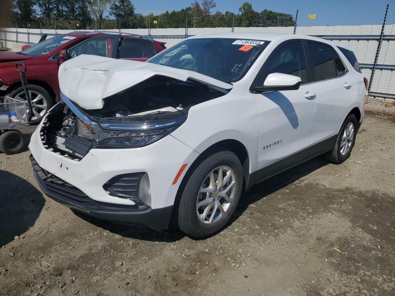 2022 CHEVROLET EQUINOX LT VIN:3GNAXKEVXNS102526