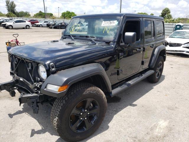 2021 JEEP WRANGLER UNLIMITED SPORT VIN: 1C4HJXDM3MW590803