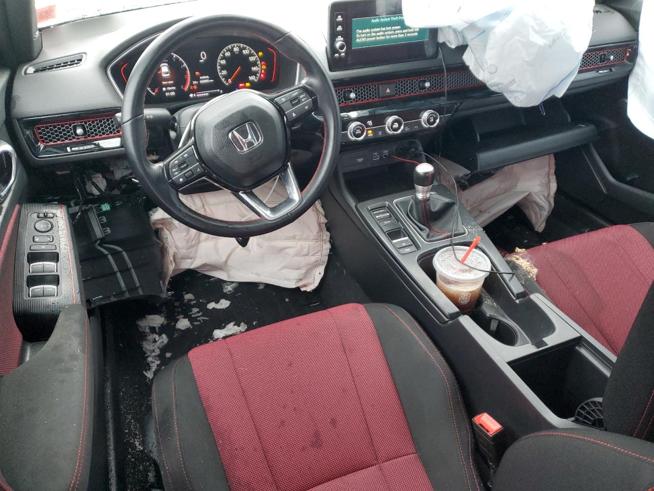 2022 HONDA CIVIC SI VIN:2HGFE1E56NH473492