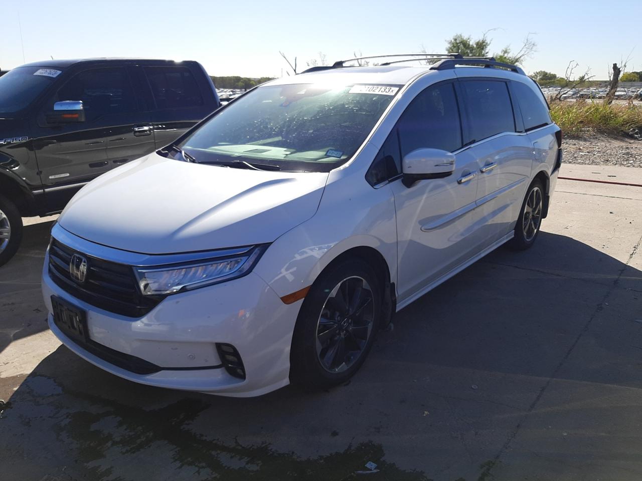 2022 HONDA ODYSSEY ELITE VIN:5FNRL6H92NB049228