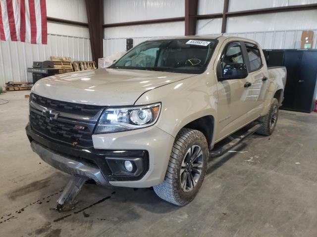 2021 CHEVROLET COLORADO Z71 VIN: 1GCGTDEN7M1214744