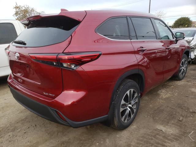 2021 TOYOTA HIGHLANDER XLE VIN: 5TDHZRBHXMS528440