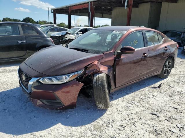 2021 NISSAN SENTRA SV VIN: 3N1AB8CV7MY210632