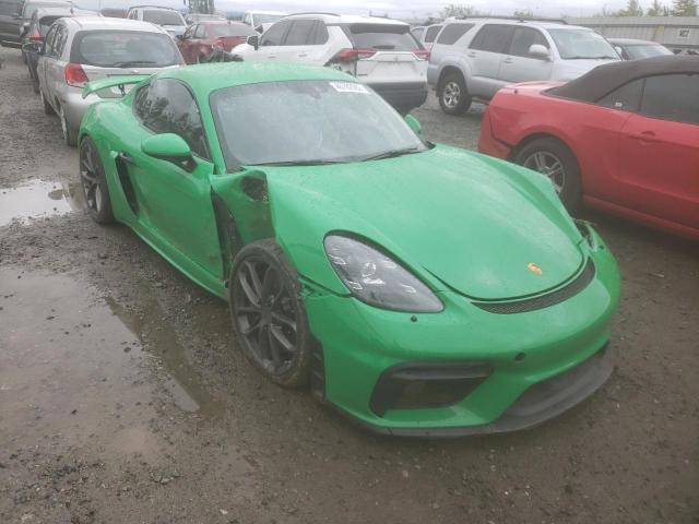 2021 PORSCHE CAYMAN GT4 VIN: WP0AC2A82MS289517