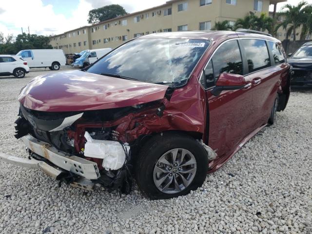 2021 TOYOTA SIENNA XLE VIN: 5TDYRKEC6MS029528