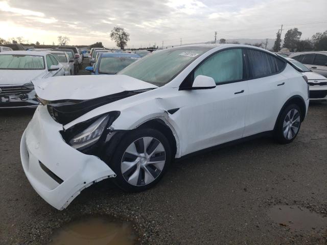 2021 TESLA MODEL Y VIN: 5YJYGDEE0MF150787