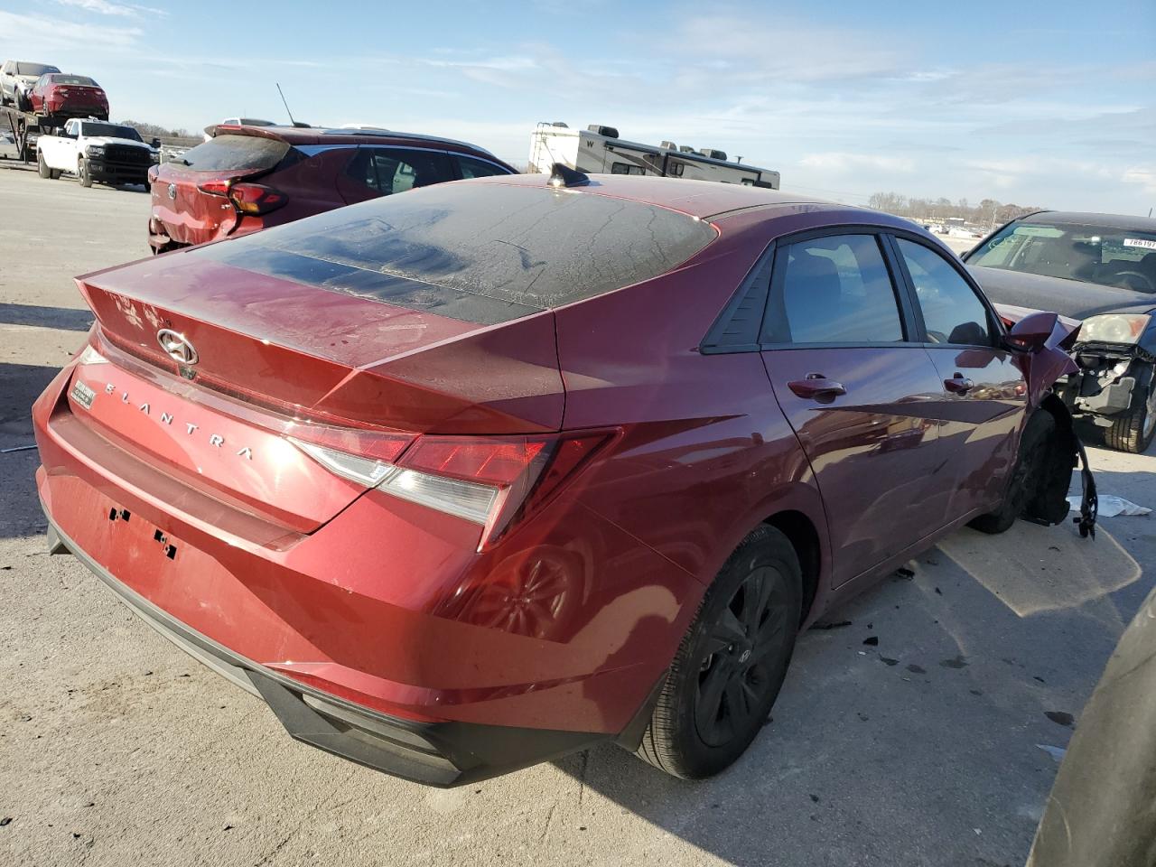 2023 HYUNDAI ELANTRA SEL VIN:KMHLM4AG1PU564629