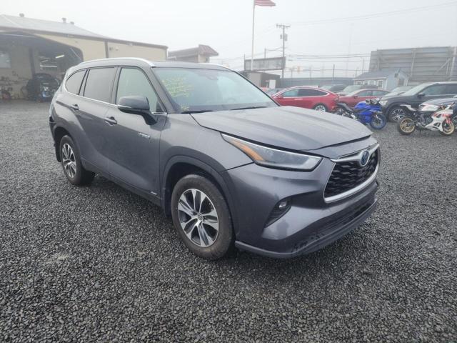 2021 TOYOTA HIGHLANDER HYBRID XLE VIN: 5TDGBRCH2MS523425