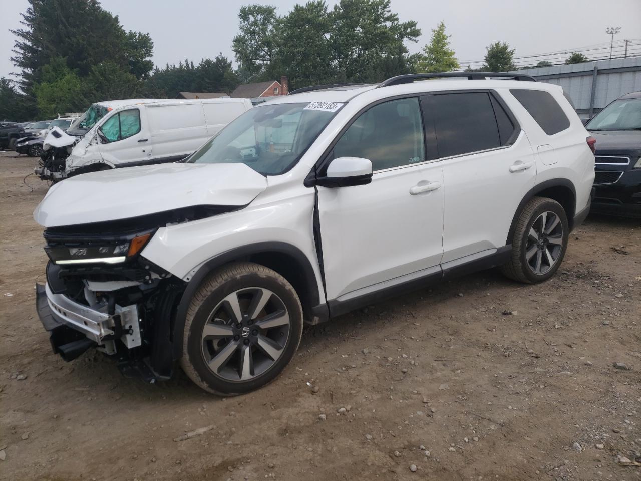 2023 HONDA PILOT TOURING VIN:5FNYG1H79PB002329