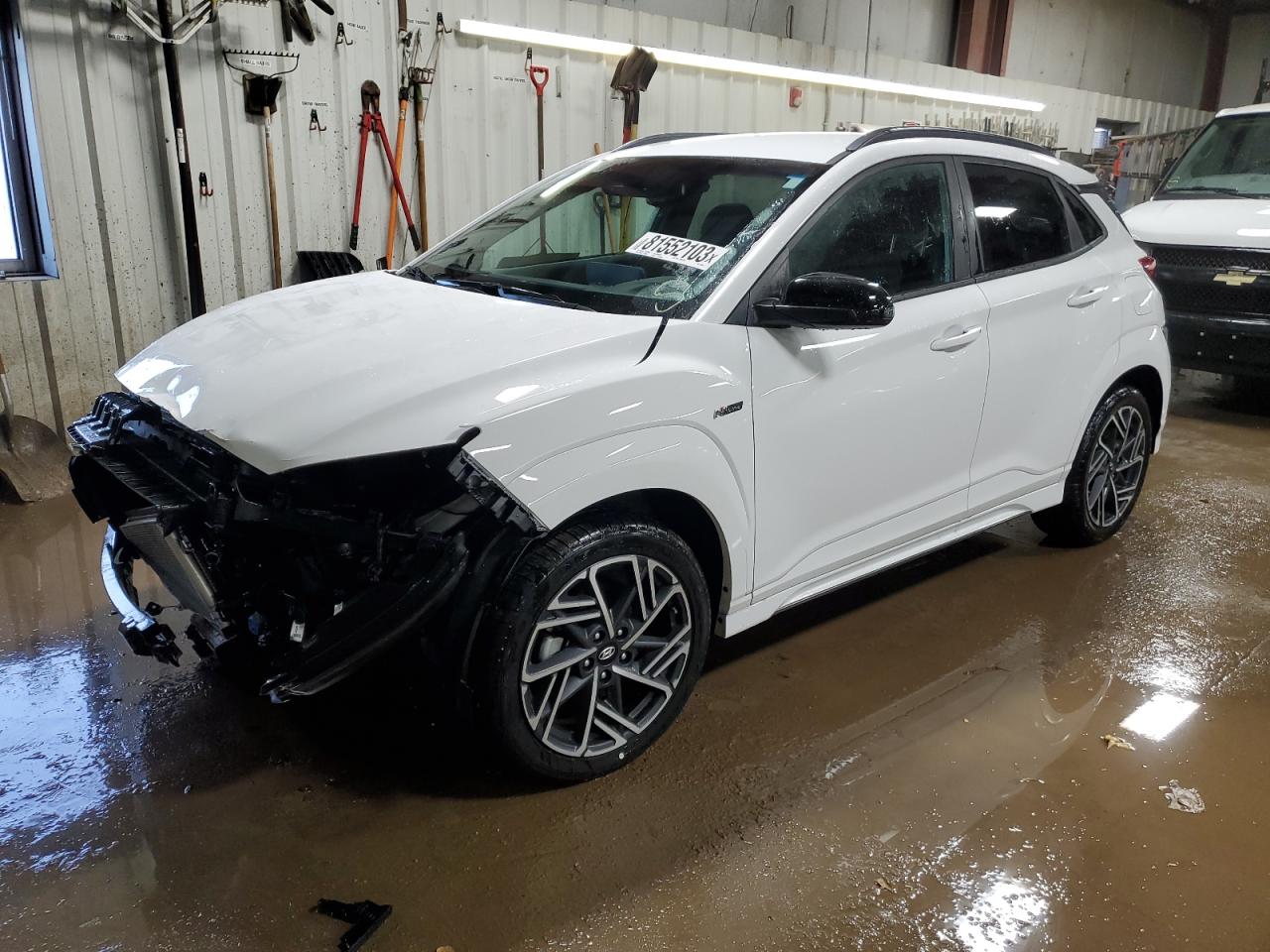 2022 HYUNDAI KONA N LINE VIN:KM8K3CA33NU906987