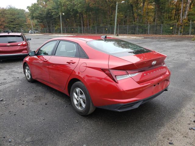 2021 HYUNDAI ELANTRA SE VIN: 5NPLL4AG7MH050152