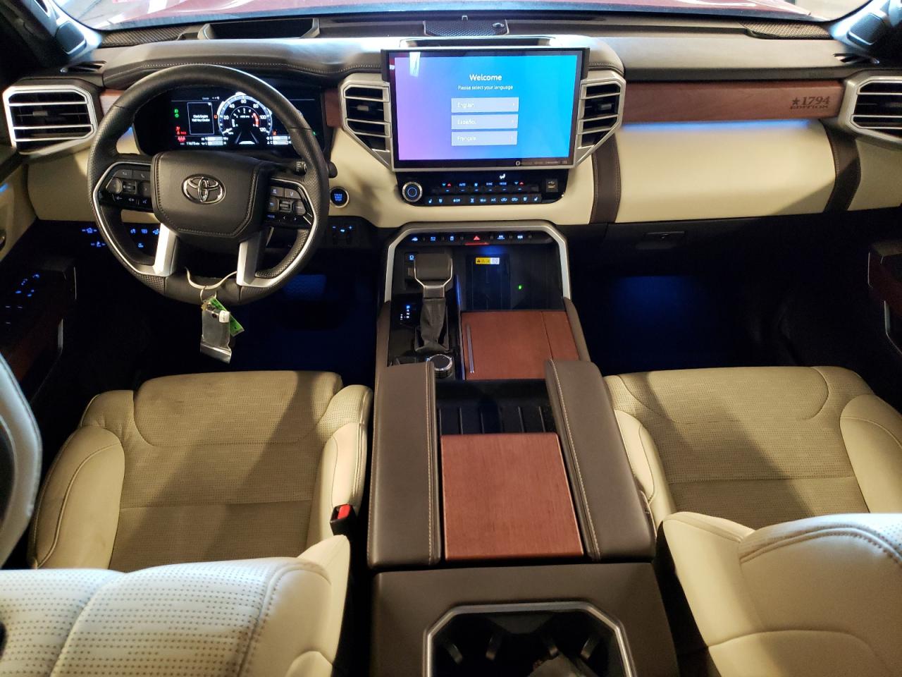 2022 TOYOTA TUNDRA CREWMAX PLATINUM VIN:5TFMA5DB1NX056339