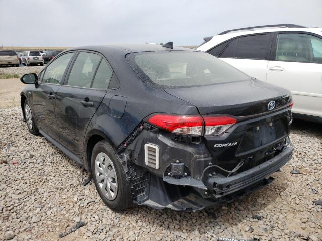 2021 TOYOTA COROLLA LE VIN: JTDEAMDE8MJ000425