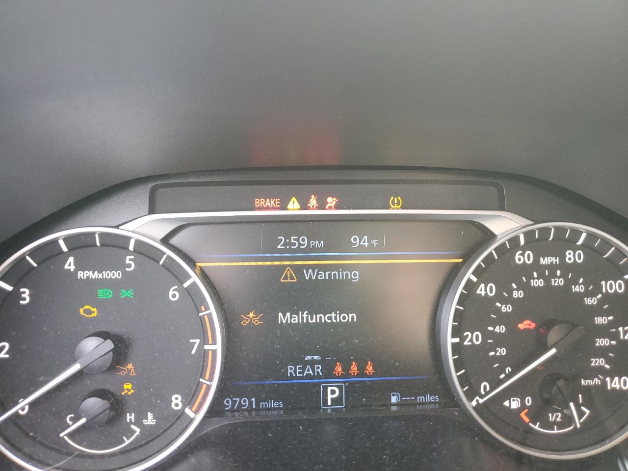 2023 NISSAN ALTIMA SR VIN:1N4BL4CV5PN372256