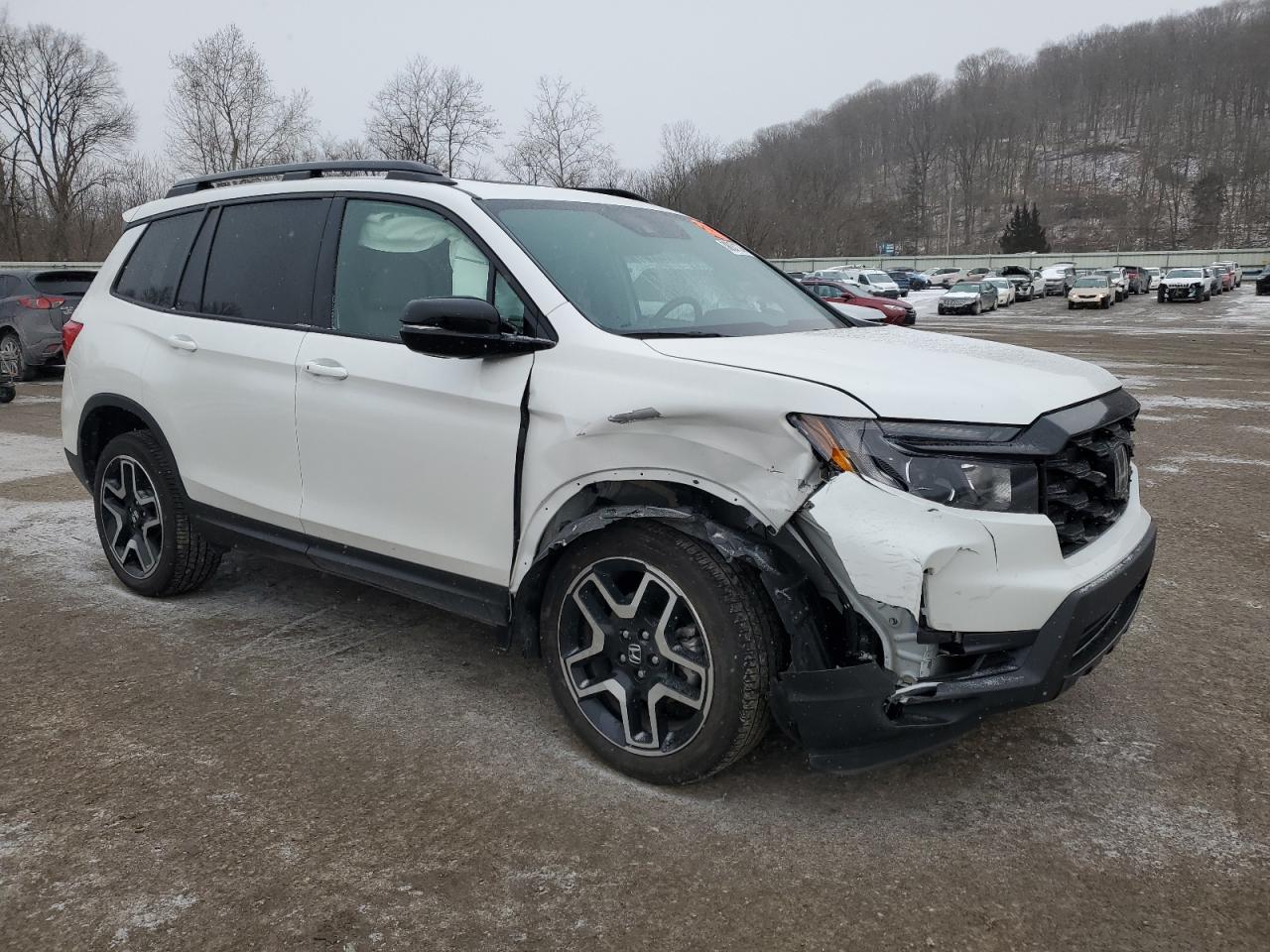 2022 HONDA PASSPORT ELITE VIN:5FNYF8H02NB031893